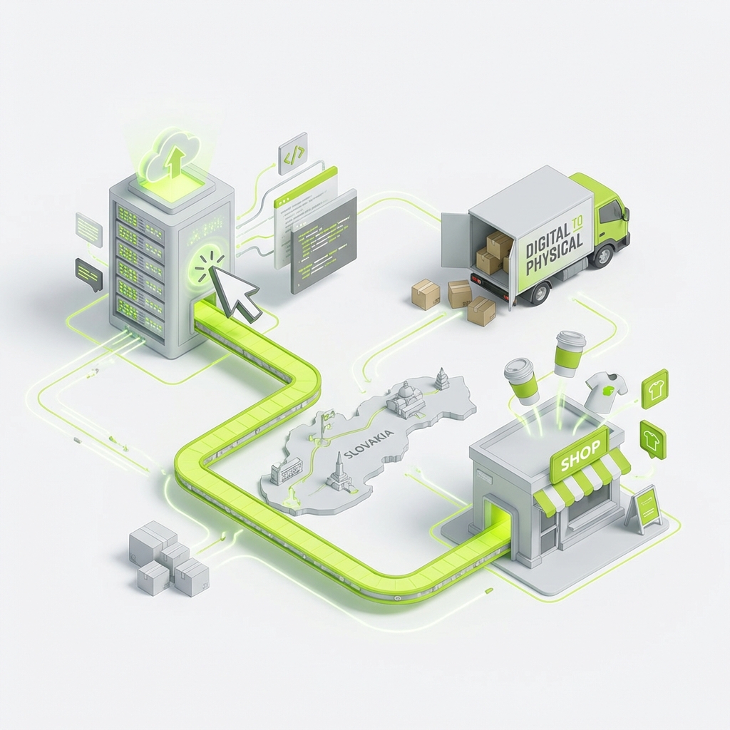 Klikmedia logistics process flow